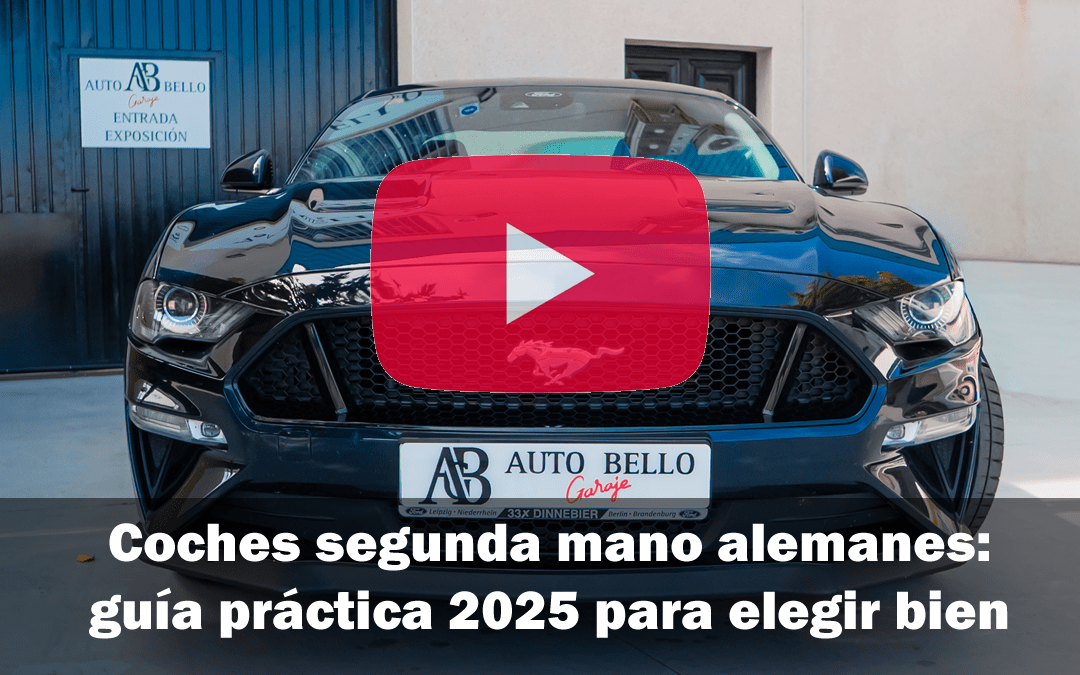 Nace un canal de YouTube especializado en coches segunda mano alta gama